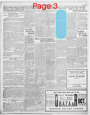Page thumbnail for The Daily Worker