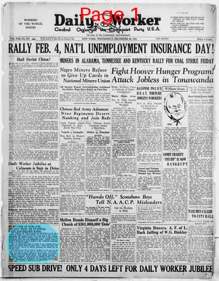 Page thumbnail for The Daily Worker