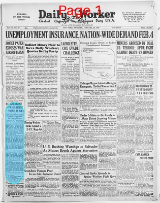 Page thumbnail for The Daily Worker