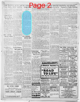 Page thumbnail for The Daily Worker