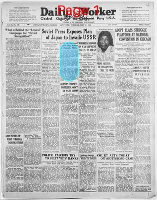 Page thumbnail for The Daily Worker