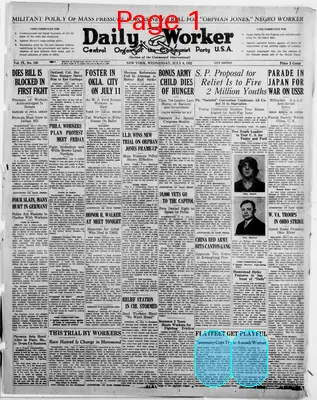 Page thumbnail for The Daily Worker