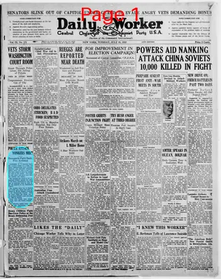 Page thumbnail for The Daily Worker
