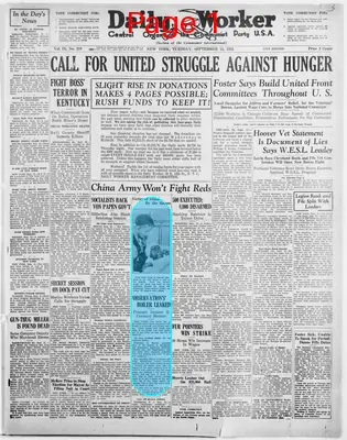Page thumbnail for The Daily Worker