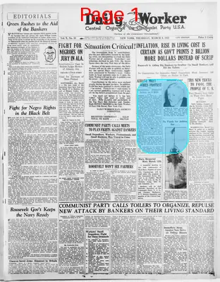 Page thumbnail for The Daily Worker