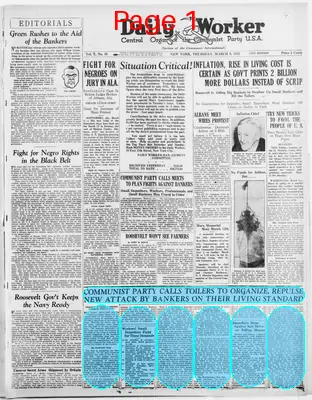 Page thumbnail for The Daily Worker