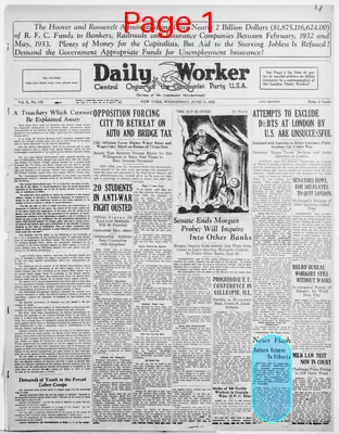 Page thumbnail for The Daily Worker