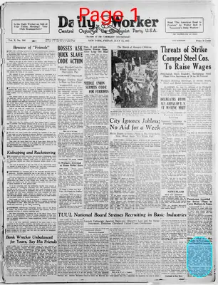 Page thumbnail for The Daily Worker