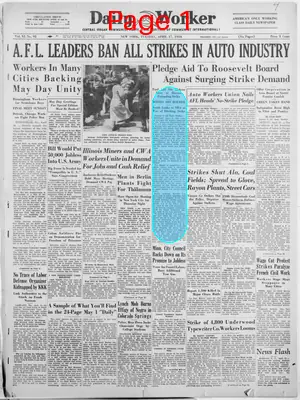 Page thumbnail for The Daily Worker