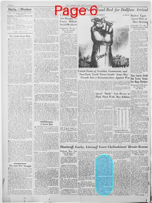 Page thumbnail for The Daily Worker
