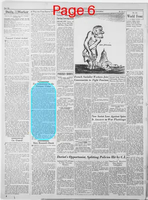 Page thumbnail for The Daily Worker