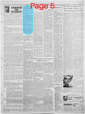 Page thumbnail for The Daily Worker