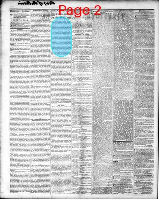 Page thumbnail for Washington Sentinel