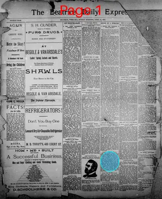 Page thumbnail for The Beatrice Daily Express