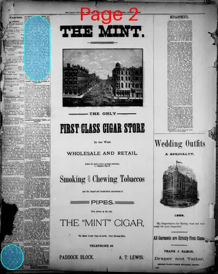 Page thumbnail for The Beatrice Daily Express