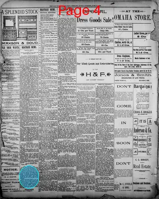 Page thumbnail for The Beatrice Daily Express