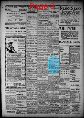 Page thumbnail for The Beatrice Daily Express