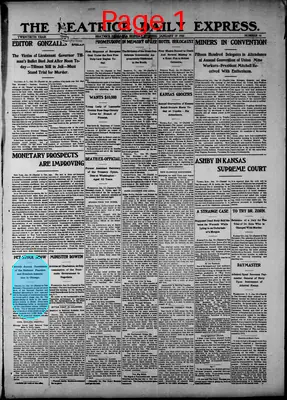 Page thumbnail for The Beatrice Daily Express