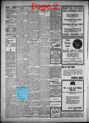 Page thumbnail for The Beatrice Daily Express