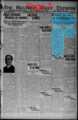 Page thumbnail for The Beatrice Daily Express