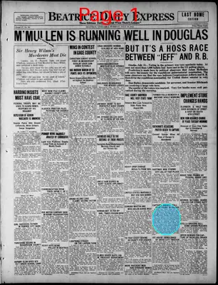 Page thumbnail for The Beatrice Daily Express