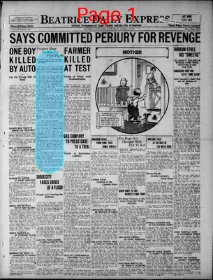 Page thumbnail for The Beatrice Daily Express