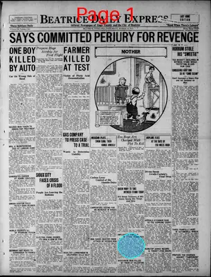 Page thumbnail for The Beatrice Daily Express
