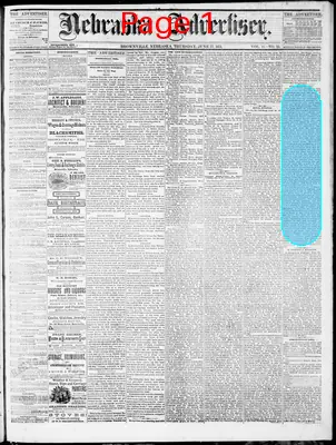 Page thumbnail for Nebraska Advertiser