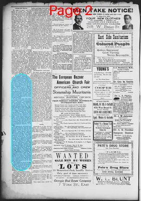 Page thumbnail for The Savannah Tribune