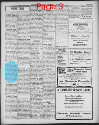 Page thumbnail for The Savannah Tribune