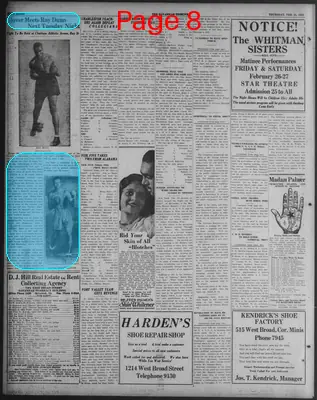 Page thumbnail for The Savannah Tribune