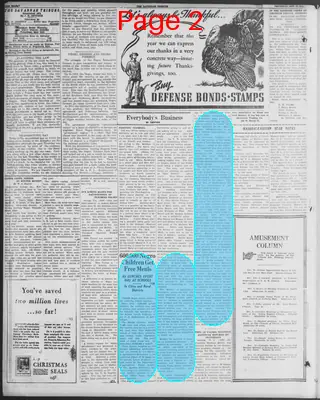 Page thumbnail for The Savannah Tribune