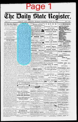Page thumbnail for The Daily State Register