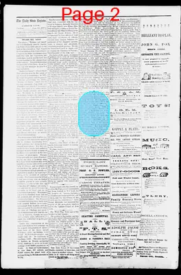 Page thumbnail for The Daily State Register