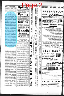 Page thumbnail for Daily Independent