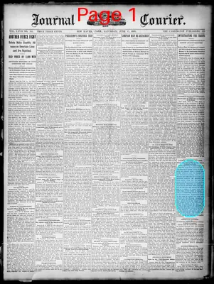 Page thumbnail for The Daily Morning Journal And Courier