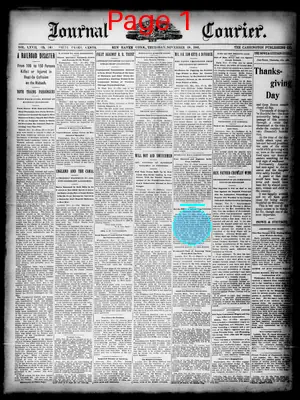 Page thumbnail for The Daily Morning Journal And Courier