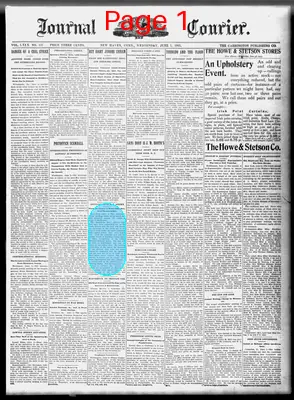 Page thumbnail for The Daily Morning Journal And Courier