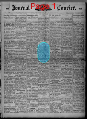 Page thumbnail for The Daily Morning Journal And Courier