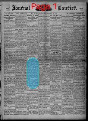 Page thumbnail for The Daily Morning Journal And Courier