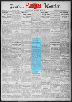 Page thumbnail for The Daily Morning Journal And Courier