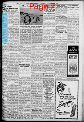 Page thumbnail for Smyrna Times