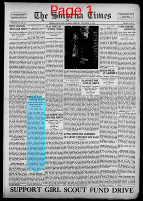 Page thumbnail for Smyrna Times