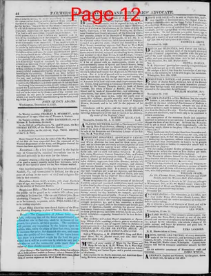 Page thumbnail for The Delaware Register, Or, Farmers', Manufacturers' & Mechanics' Advocate