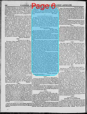 Page thumbnail for The Delaware Register, Or, Farmers', Manufacturers' & Mechanics' Advocate