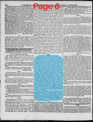 Page thumbnail for The Delaware Register, Or, Farmers', Manufacturers' & Mechanics' Advocate