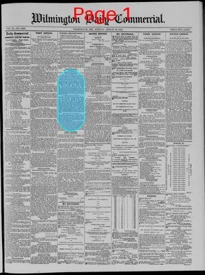 Page thumbnail for Wilmington Daily Commercial