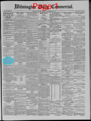Page thumbnail for Wilmington Daily Commercial