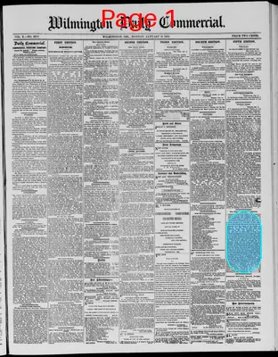 Page thumbnail for Wilmington Daily Commercial