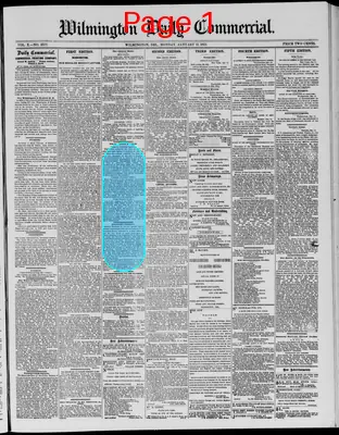 Page thumbnail for Wilmington Daily Commercial